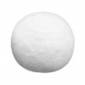 Perle en ouate Boule blanche Ø 70 mm 1 pièce