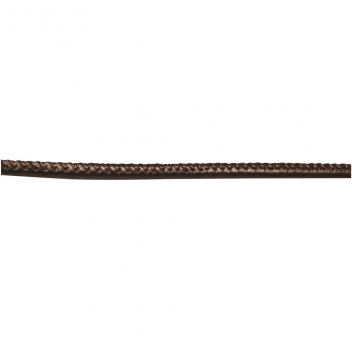 8302105 - 4006166259227 - Rayher - Cordon en cuir synthétique Ø 3 mm Brun foncé 1 m