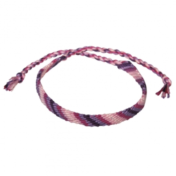 53564264 - 4006166224331 - Rayher - Fil bracelet brésilien 5 coul. Rose violet