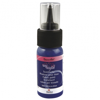 38481388 - 4006166164996 - DecoArt - Peinture pour tissu Bleu nuit 29 ml - 3