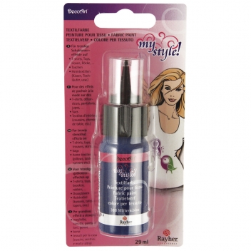38481388 - 4006166164996 - DecoArt - Peinture pour tissu Bleu nuit 29 ml - 2