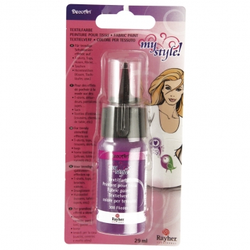 38481308 - 4006166164965 - DecoArt - Peinture pour tissu Lilas 29 ml - 2