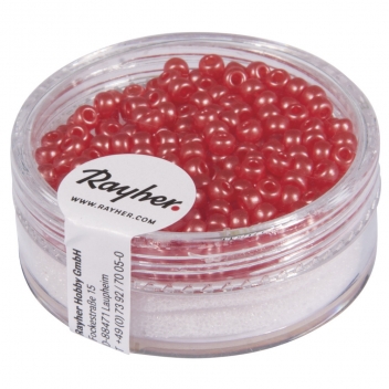 14589278 - 4006166173356 - Rayher - Perle rocaille cirée Rouge 2,6 mm - 2