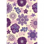 Papier patch Floral C 3 feuilles