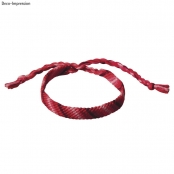 Fil bracelet brésilien 5 coul. Tons rouges