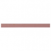 Masking tape 1 cm Rayé rouge & blanc