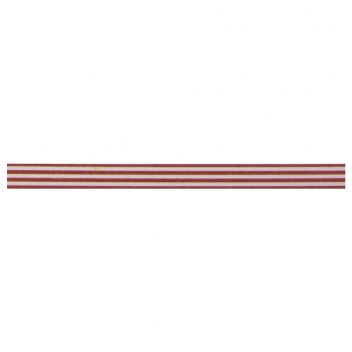 58829000 - 4006166185366 - Rayher - Masking tape 1 cm Rayé rouge & blanc