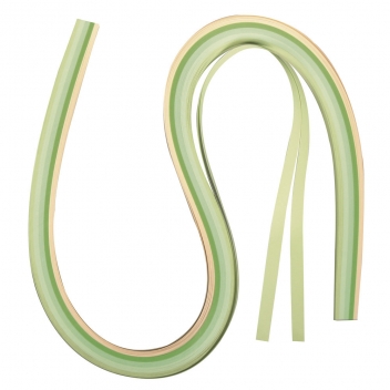 71997000 - 4006166210525 - Rayher - Papier pour Quilling 6 mm Vert et beige 100 pièces
