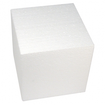 3000300 - 4006166199240 - Rayher - Cube polystyrène 20 x 20 x 20 cm