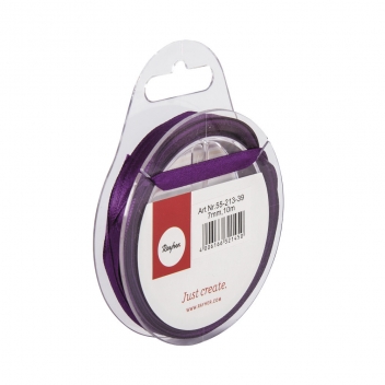 5521339 - 4006166321450 - Rayher - Ruban satin Violet 7 mm 10 m