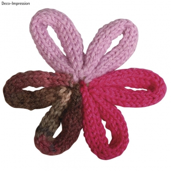 62475000 - 4006166211331 - Rayher - Tricotin Ø 3,4 cm 6 boucles Ø trou 1,5 cm - 3