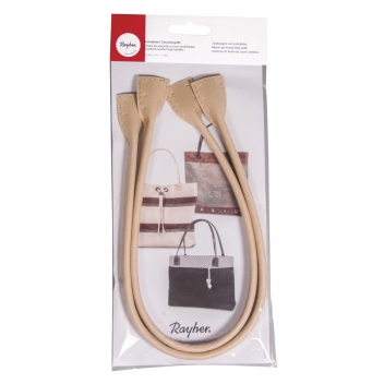 6401203 - 4006166696107 - Rayher - Anse de sac Cuir synthétique Beige - 2