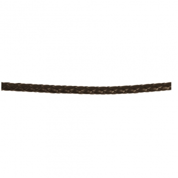 8300605 - 4006166161865 - Rayher - Ruban tressé en cuir synth. Idéal pour Bracelet 6mm Brun 1,5m