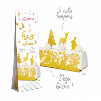 4915 - 3700392449155 - Scrapcooking - Déco bûche \