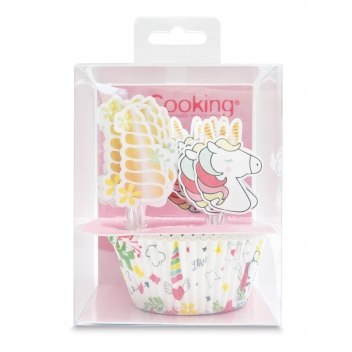 5053 - 3700392450533 - Scrapcooking - 24 Caissettes + 24 Cake Toppers \