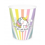 Gobelets Licorne 25 cl 8 pièces