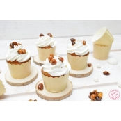 Caissettes de Cuisson cupcake et muffin Kraft 25 pièces
