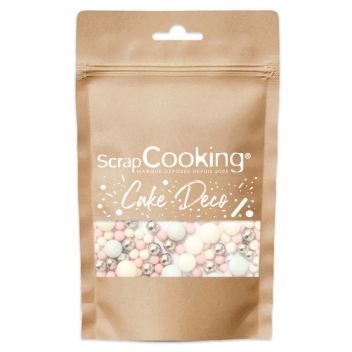 7409 - 3700392474096 - Scrapcooking - Décors Sucrés Bubbles Pastel 70G
