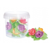 Décos Azyme 8 Mini-Roses Corolles