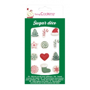 6996 - 3700392469962 - Scrapcooking - Décosucres Sweet Xmas