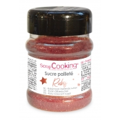 Paillettes Sucrées Rubis 160g