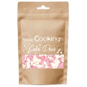 Décors Sucrés Coeur Blanc/ Rose 50g