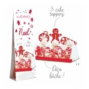 Déco bûche Noël