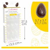 Moule chocolat oeufs de pâques