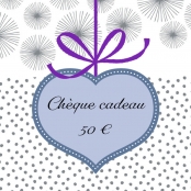 Chèque cadeau 50 €