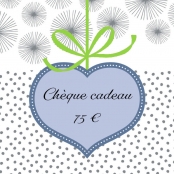 Chèque cadeau 75 €