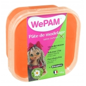 Porcelaine froide à modeler WePam 145 g Orangé