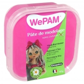 Porcelaine froide à modeler WePam 145 g Rose fuchsia