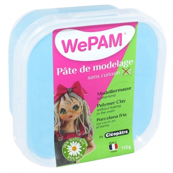 PFW2905-145 - 3134725004115 - WePam - Porcelaine froide à modeler WePam 145 g Azur - France
