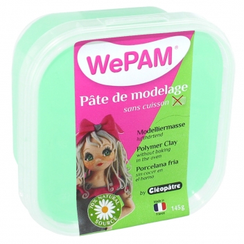 PFW921-145 - 3134725007611 - WePam - Porcelaine froide à modeler WePam 145 g Menthe - France