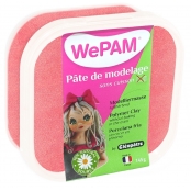 Porcelaine froide à modeler WePam 145 g Rouge nacré