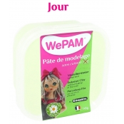 Porcelaine froide à modeler WePam 145 g Phosphorescent