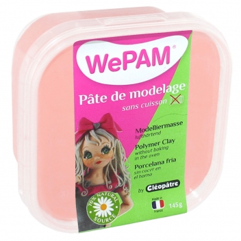 PFW331-145 - 3134725007604 - WePam - Porcelaine froide à modeler WePam 145 g Pêche - France