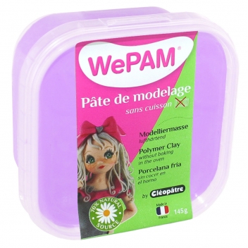 PFW631-145 - 3134725007628 - WePam - Porcelaine froide à modeler WePam 145 g Lavande - France