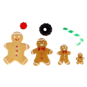Moule en silicone (Push mould)WeMoule Famille Gingerbread