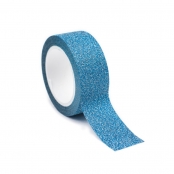 Masking Tape pailleté 1,5 cm Bleu