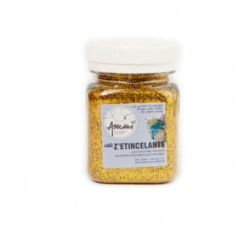 260301 - 3700043060302 - Ammi - Poudre de paillettes Doré 115 g