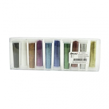 260850 - 3700043008502 - Ammi - Poudre de paillettes 10 pièces