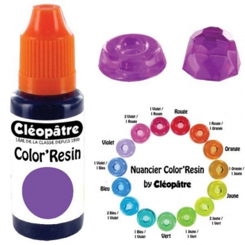 COL15-18 - 3134725009455 - Cléopâtre - Pigment colorant Color'Resin Violet - France - 2