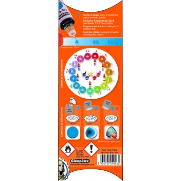 COL15-5 - 3134725009462 - Cléopâtre - Pigment colorant Color'Resin Bleu - France - 3