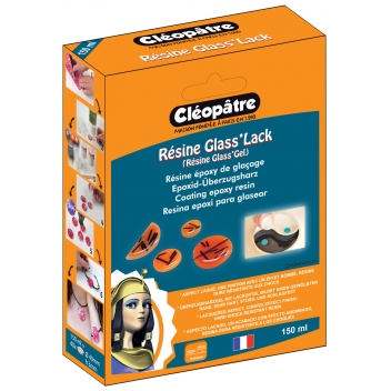 LCC21-150-E1 - 3134725007574 - Cléopâtre - Résine Glass'Lack et accessoires 150 ml - France - 3