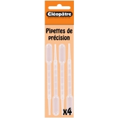 Pipette de précision pour résine 4 pièces