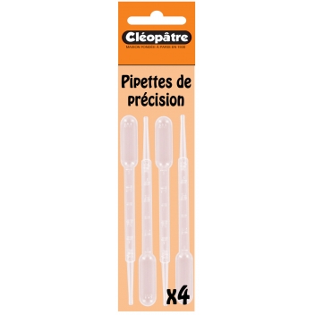 LOT4PIP - 3134725009516 - Cléopâtre - Pipette de précision pour résine 4 pièces - France - 2