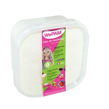 PFWBBB-500 - 3134725008441 - WePam - Porcelaine froide à modeler WePam 500 g (145ml) Blanc - France