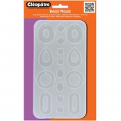 Moule en silicone - Rond - 8 cm - 1 pce - Moule résine - Creavea