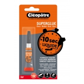 Super Glue Formule Liquide Super'Cléo Séchage rapide